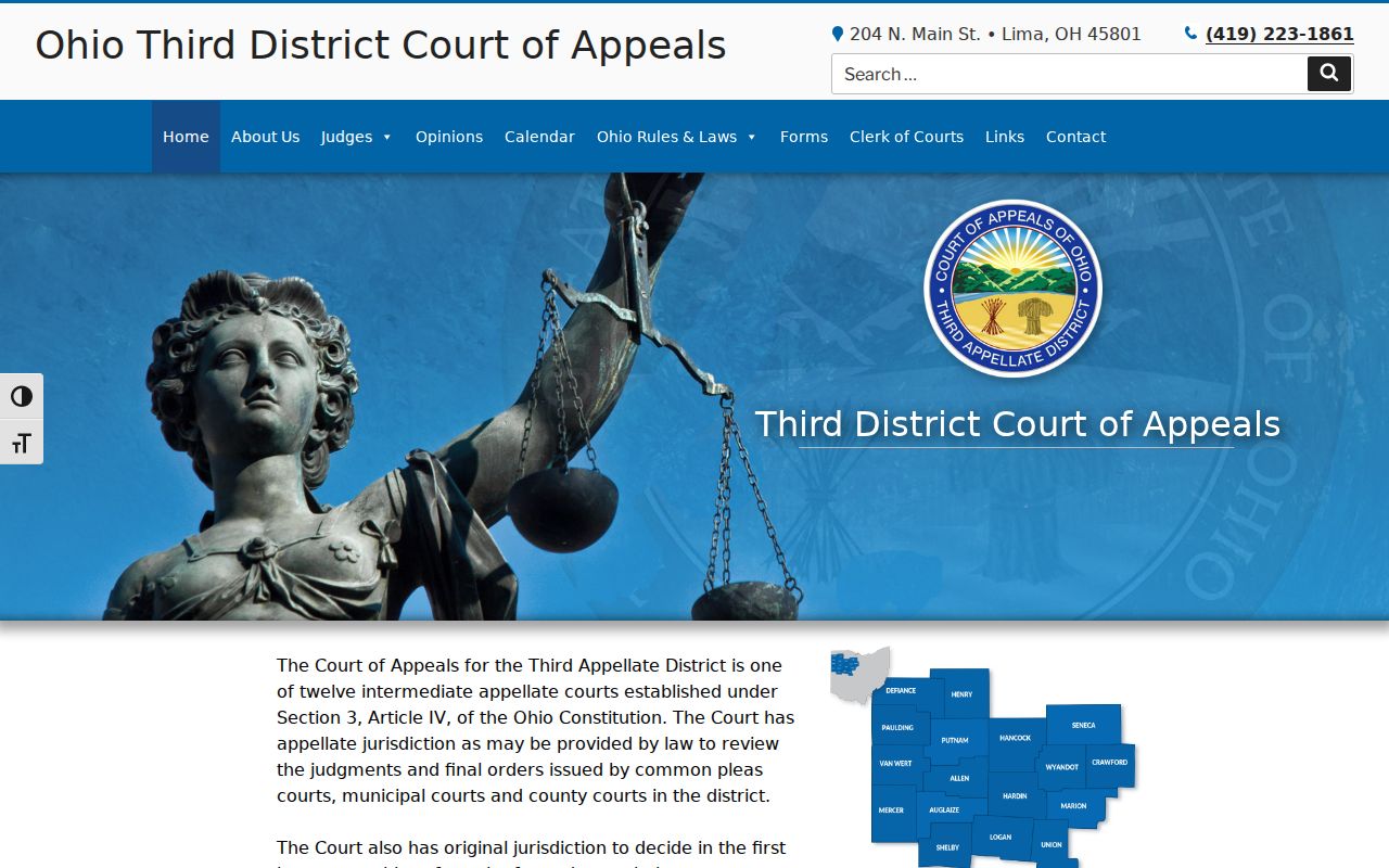 Auglaize County court docket Third District Court of Appeals source