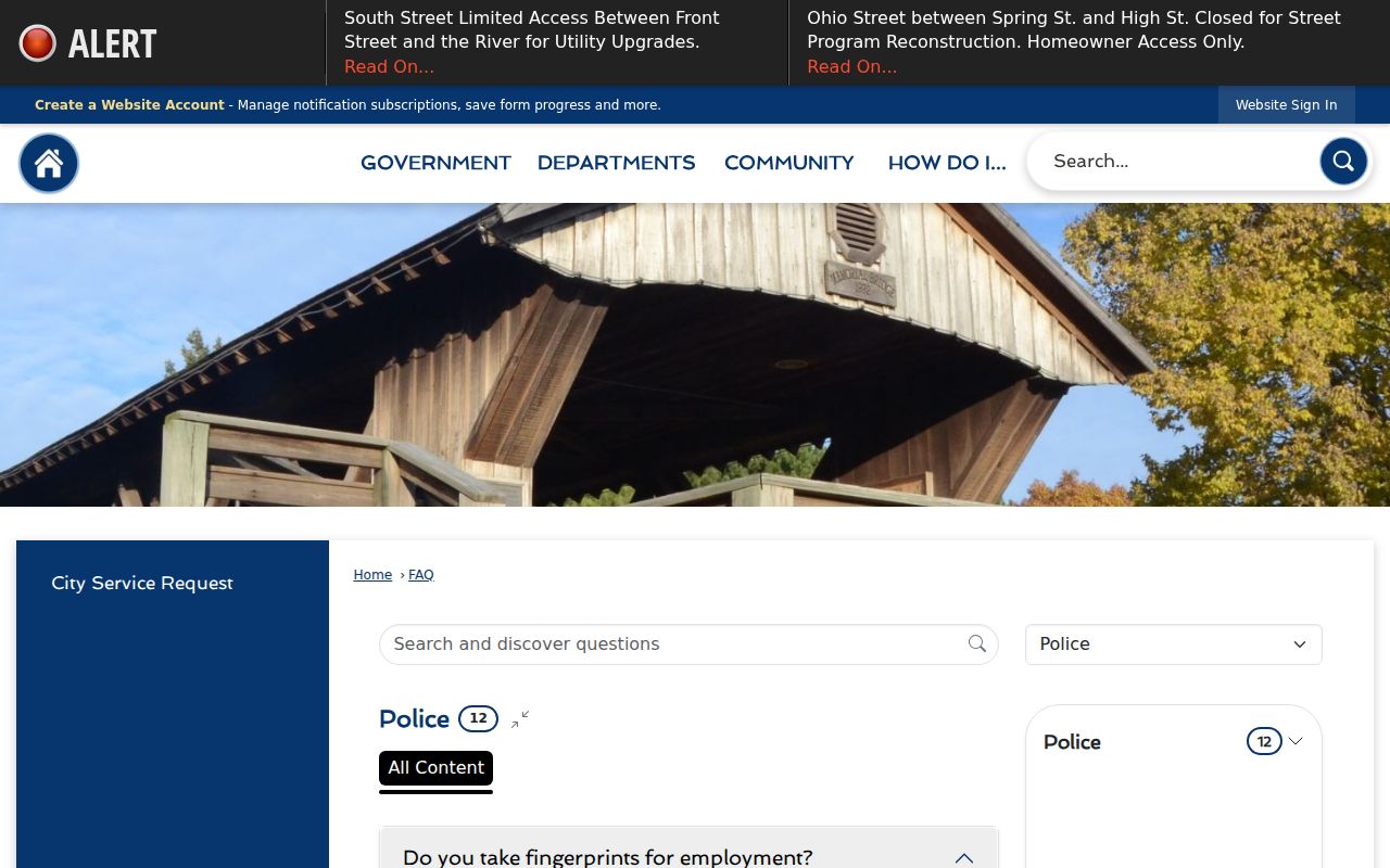 St. Marys court records city court FAQ and ticket access